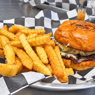 DBL Steel House Smash Burger