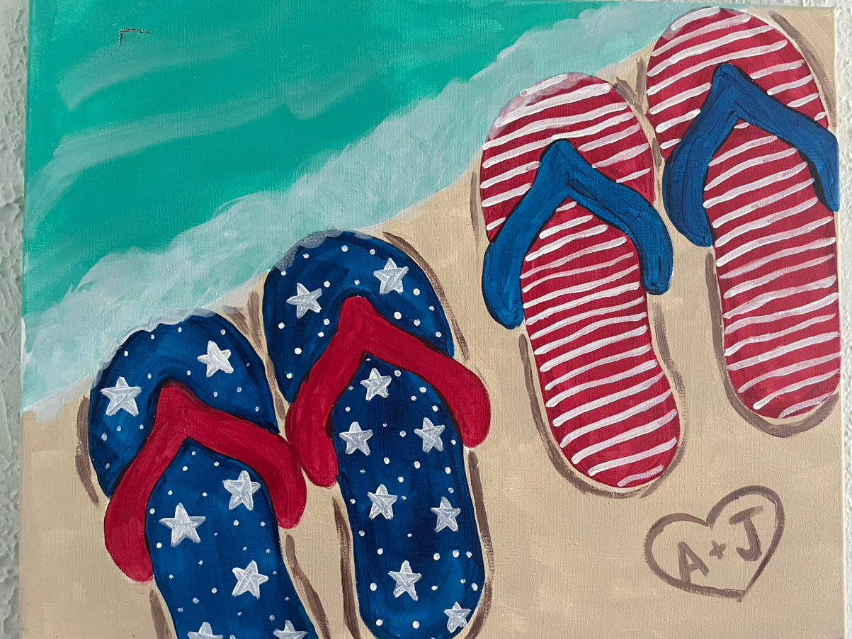 Sip & Paint Wednesday 6/24.