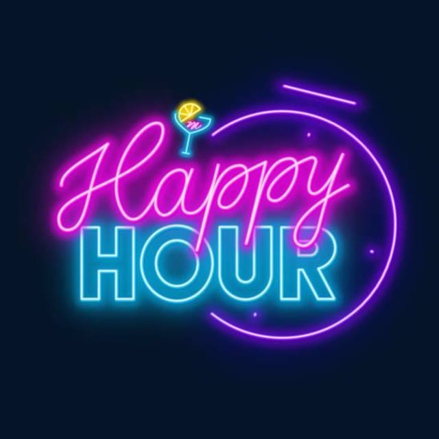 🍹 Daily Happy Hour (dine-in only)