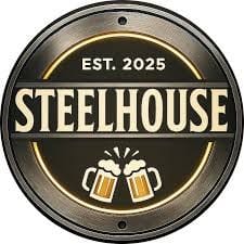 Steel House Burger.