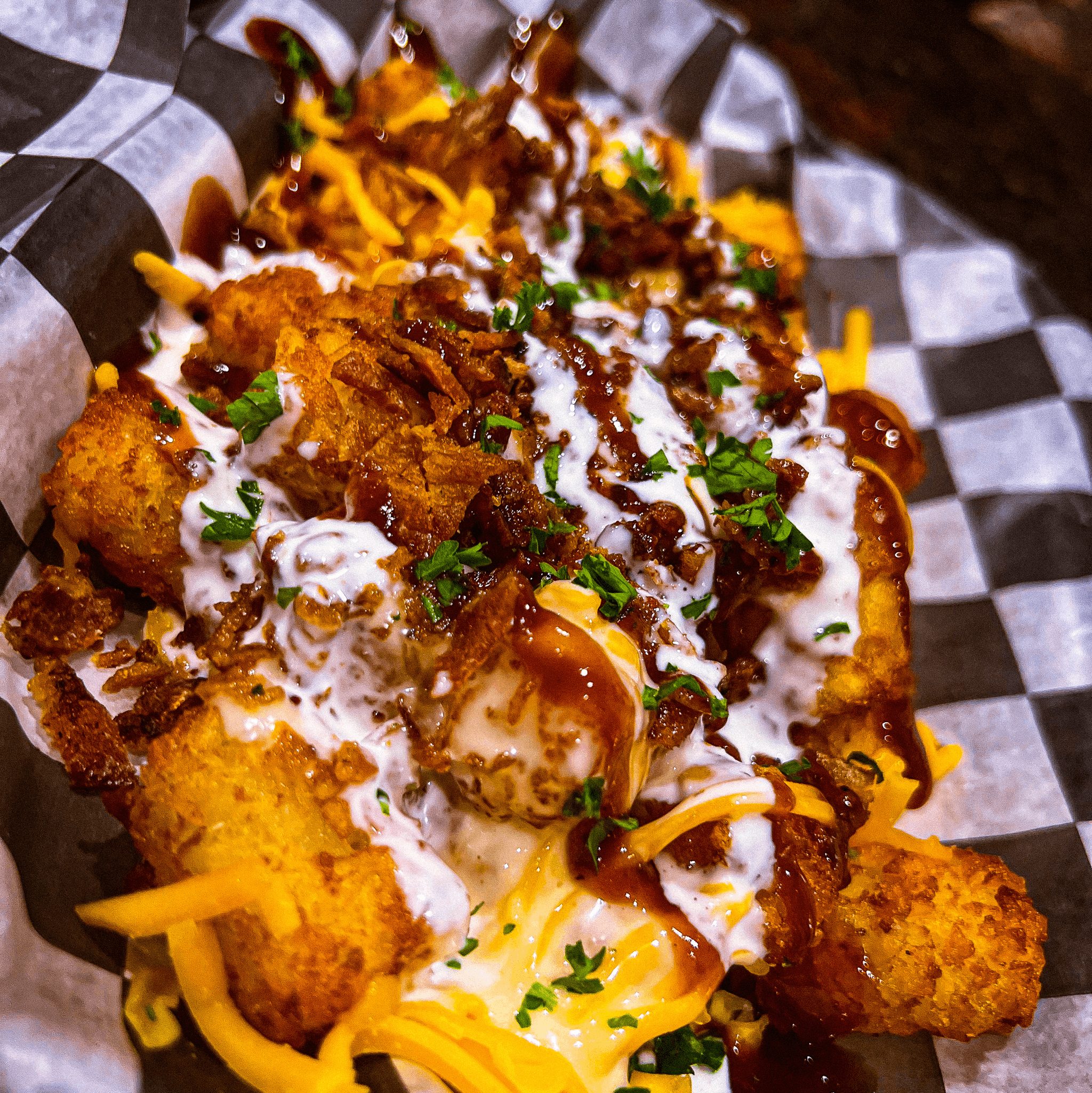 Loaded Tots.