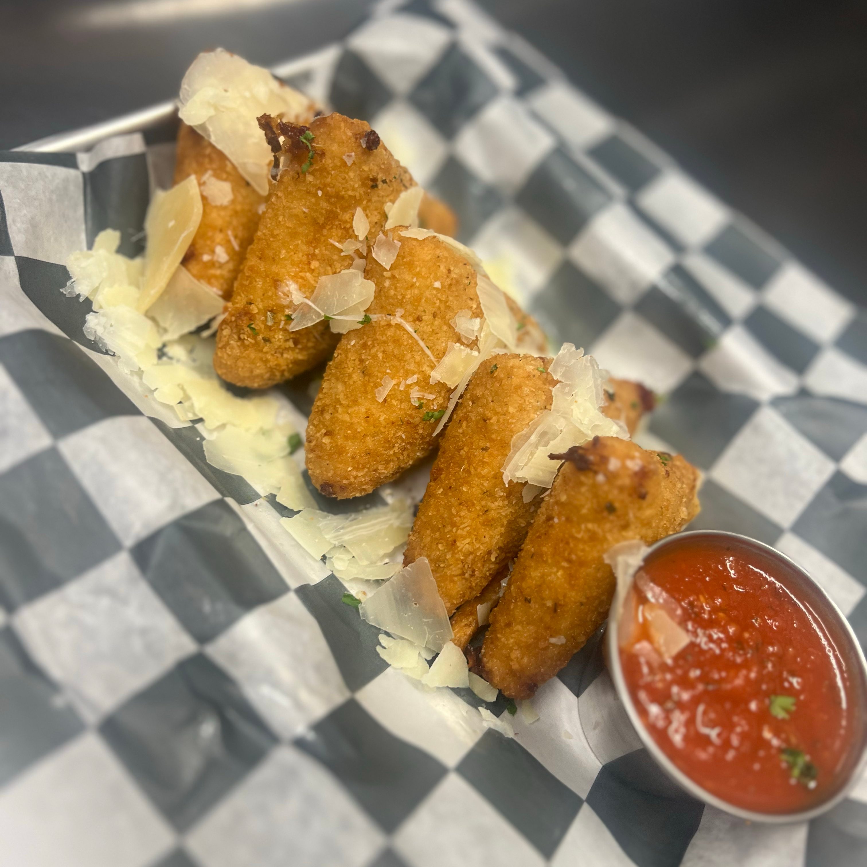 Mozzarella Triangles.
