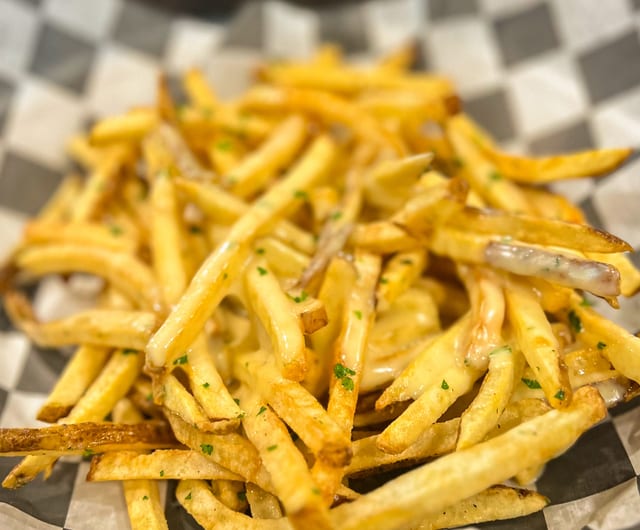 Truffle Fondue Fries.